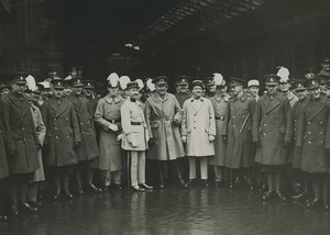 France Visit of RMA Sandhurst to the Saint Cyr Military School Old Photo 1928#9