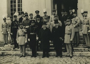 France RMA Sandhurst Visit to Saint Cyr Military School Doumergue Photo 1928#4