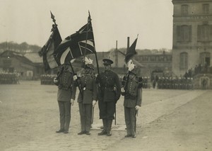 France Visit of RMA Sandhurst to the Saint Cyr Military School Old Photo 1928#3