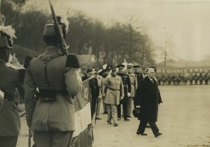 France Visit of RMA Sandhurst to the Saint Cyr Military School Old Photo 1928#1