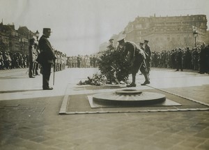 France Visit of RMA Sandhurst to the Saint Cyr Military School Old Photo 1928#13