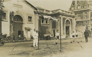 France Saint Cyr Military School E.M.G. Sports Horizontal bar Old Photo 1924 #2