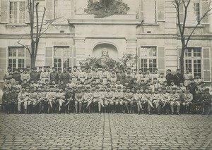 France School of Engineering Class Officers Old Photo 1920