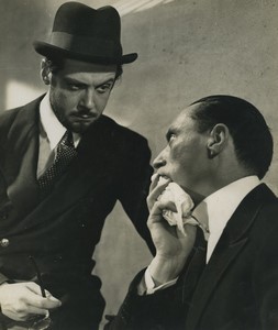 Fernand Gravey & Louis Jouvet in Mister Flow Old Photo René Gaveau 1936