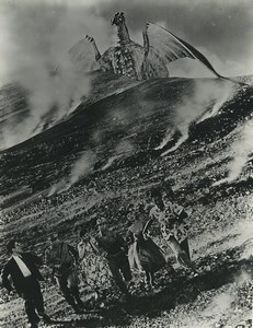 Rodan by Ishiro Honda Japanese cinema Giant Monster Film Old Photo 1956