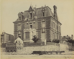 France Houlgate Villa Architect Baumier Old Photo Albert Levy 1890 #4