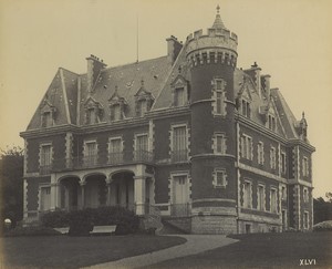 France Biarritz Villa Gramont Architect Bertrand Old Photo Albert Levy 1890