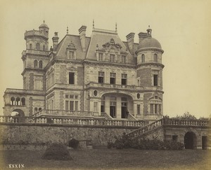 France Biarritz Villa Belle Fontaine Architect Tisnes Photo Albert Levy 1890 #2