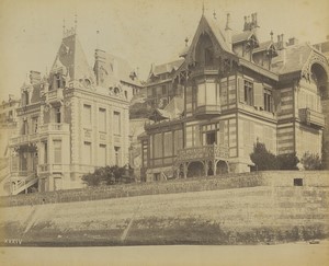 France Trouville Villa Architecture Old Photo Albert Levy 1890 #1