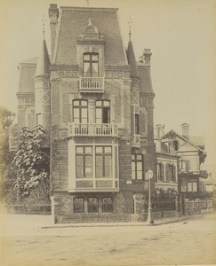 France Villers Villa Marie Amelie Architect Duchemin Old Photo Albert Levy 1890