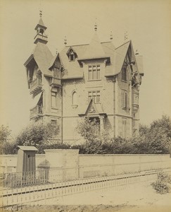 France Beuzeval Villa les Carillons Architect Baumier Photo Albert Levy 1890 #2
