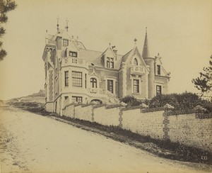 France Houlgate Villa Petit Manoir Architect Baumier Photo Albert Levy 1890 #2
