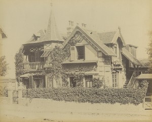 France Villers sur Mer Chalet Decan Old Photo Albert Levy 1890