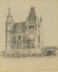 France Villers sur Mer Villa Leroux Architect Old Photo Albert Levy 1890