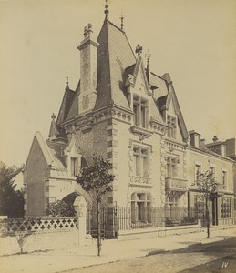 France Cabourg Villa Architect Mauclerc Old Photo Albert Levy 1890