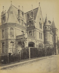 France Trouville Villa Honoré Architect Devrez Old Photo Albert Levy 1890 #1