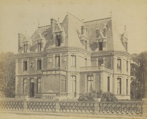France Trouville Villa Honoré Architect Devrez Old Photo Albert Levy 1890 #2