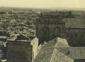 France Avignon Panorama Old Amateur Photo 1947 #1