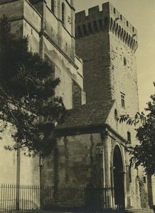 France Avignon Papal Palace Palais des Papes Old Amateur Photo 1947 #4