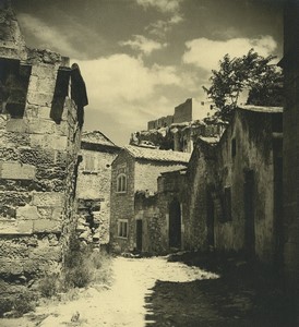 France Les Baux-de-Provence village Old Amateur Photo 1947 #4