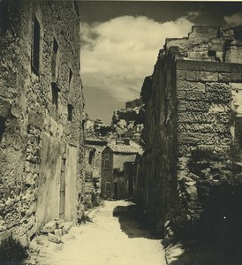 France Les Baux-de-Provence village Old Amateur Photo 1947 #5