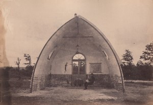 France Medical? Barrack Tollet type prototype Old Photo 1870 #2