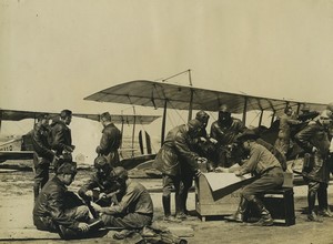 USA Hampton VA Langley Field Ecole de Photographie Aérienne Aviation Militaire ancienne Photo 1918