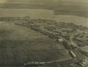 USA Hampton VA Langley Field Ecole de Photographie Aérienne Aviation Militaire ancienne Photo 1918