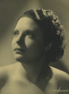 France Casino de Paris Jako-Mica dancer actress Old Photo Harcourt 1940