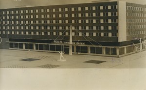 Germany Berlin Friedrichstrasse Unter den Linden Hotel Model Old Photo 1964