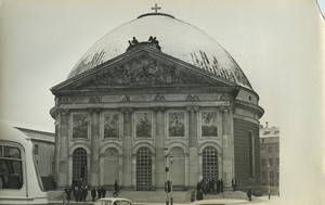 Germany Berlin St. Hedwig's Cathedral  Belgian Students Old Photo 1966