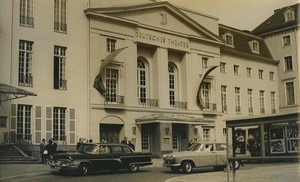 Germany Berlin Deutsches theater Theatre Old Photo 1965