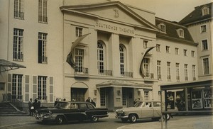 Germany Berlin Deutsches theater Theatre Old Photo 1965