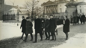 Germany Berlin Belgian Students at Humboldt University Old Photo 1965