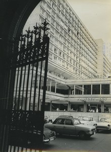 Germany Berlin Rathausstrasse Shops & Apartment Building Old Photo 1971