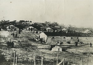 Poland French prisoners at Sagan Stalag VIIIC Camp WWII old photo 1941