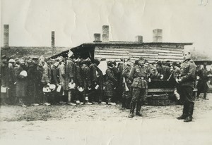 Poland French prisoners at Sagan Stalag VIIIC Camp WWII old photo 1941