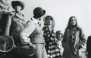 Paris Auteuil Fashion Week Grand Steeple-Chase  Old photo Huet 1972