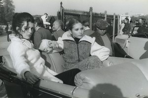 Paris Auteuil Fashion Week Grand Steeple-Chase  Old photo Huet 1972