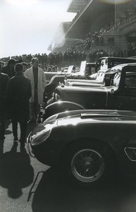 Paris Auteuil Fashion Week Grand Steeple-Chase  Old photo Huet 1972