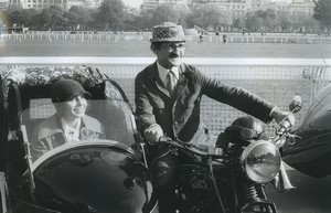 Paris Auteuil Fashion Week Grand Steeple-Chase Marcel Zanini Old photo Huet 1972