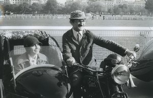 Paris Auteuil Fashion Week Grand Steeple-Chase Marcel Zanini Old photo Huet 1972