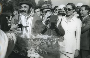 Paris Auteuil Fashion Week Grand Steeple-Chase Moustache Zanini photo Huet 1972