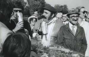 Paris Auteuil Fashion Week Grand Steeple-Chase Moustache Zanini photo Huet 1972