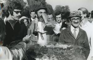 Paris Auteuil Fashion Week Gilles Dreu Moustache Zanini old photo Huet 1972