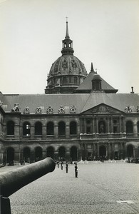 France Paris les Invalides Military Parade Old photo Huet 1970 #2