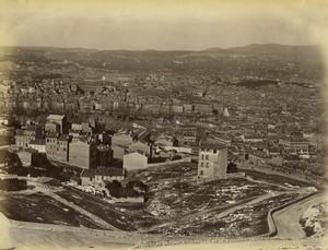 France Marseille panorama Old photo Neurdein 1880 #1
