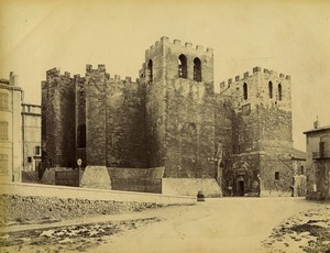 France Marseille Abbaye Saint-Victor Abbey Old photo Neurdein 1880