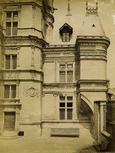 France  Angers Hotel Pincé Old photo Neurdein 1880