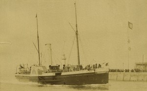 France Normandy Le Havre steamboat old Photo Neurdein 1890